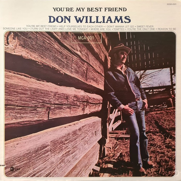 Don Williams (2) - You're My Best Friend (LP, Album)