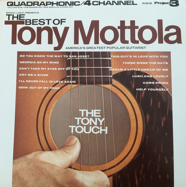 Tony Mottola - The Tony Touch: The Best Of Tony Mottola (LP, Comp, Quad, Gat)