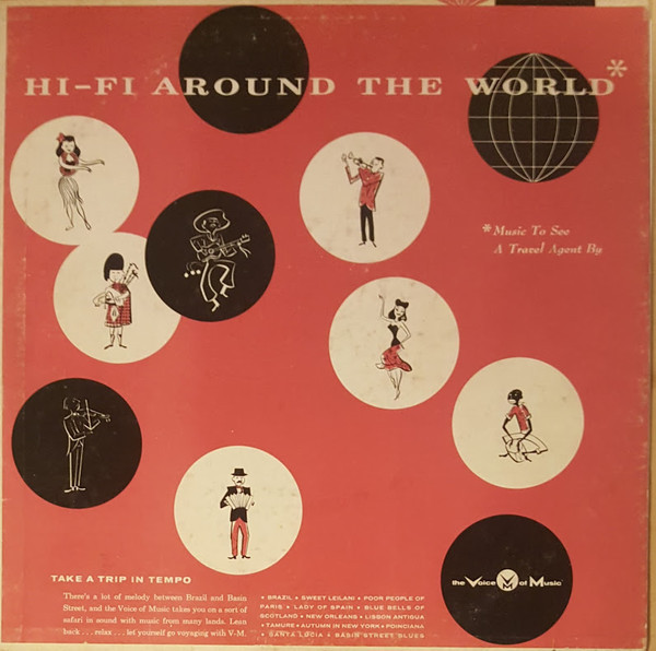 Various - Hi-Fi Around The World (LP, Comp, Mono)