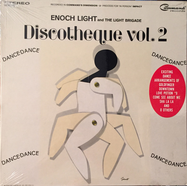 Enoch Light And The Light Brigade - Discotheque Vol. 2: Dance, Dance, Dance (LP, Album)