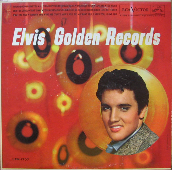 Elvis Presley - Elvis' Golden Records (LP, Comp, Mono, RE, Roc)