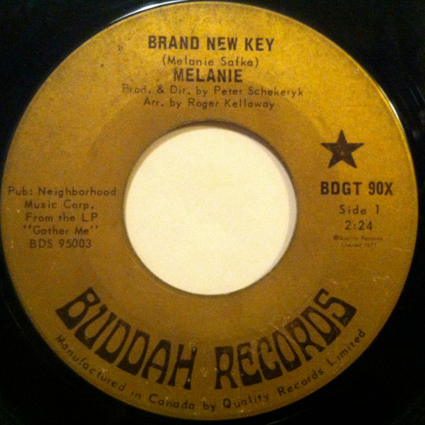 Melanie (2) - Brand New Key (7", Single)