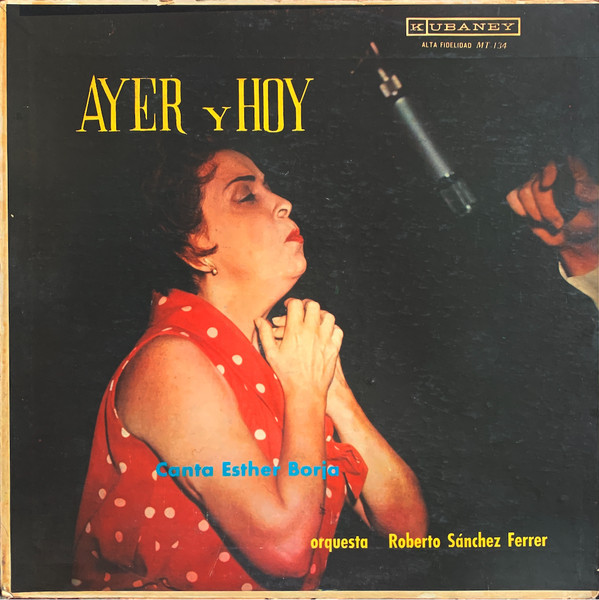 Esther Borja - Ayer Y Hoy (LP, Album)