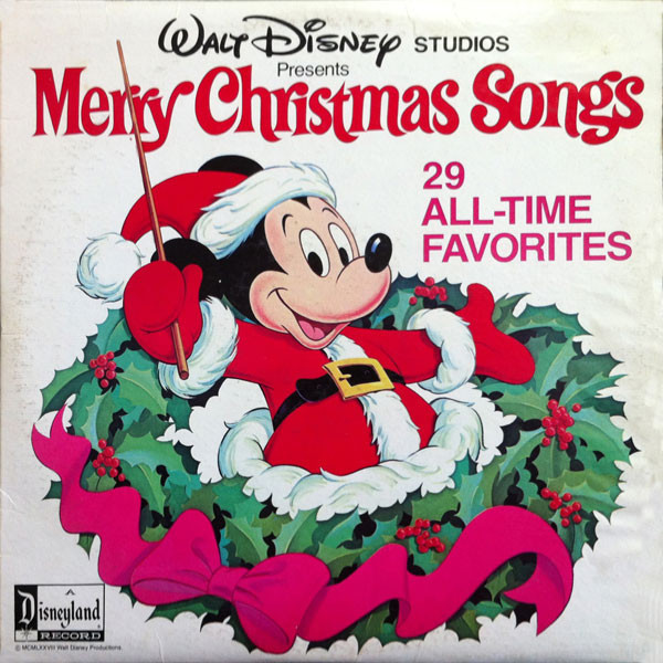 Various - Walt Disney Studios Presents Merry Christmas Songs (2xLP, Comp)