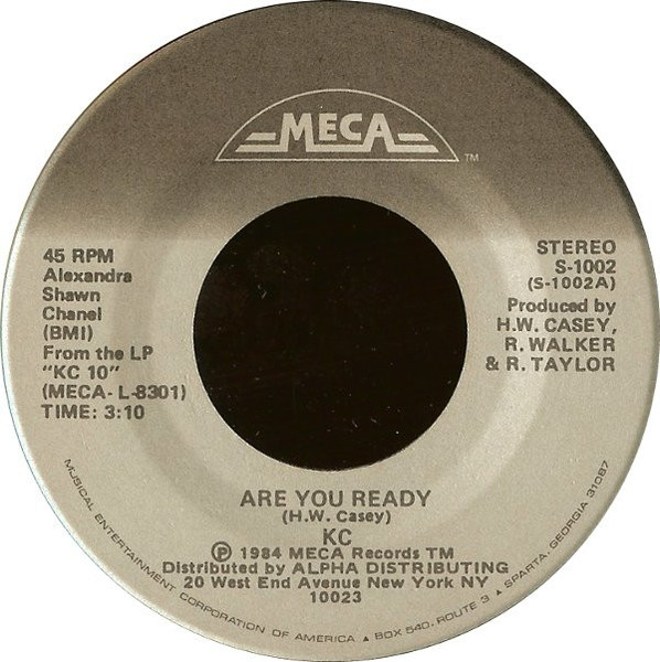 KC (4) - Are You Ready (7")