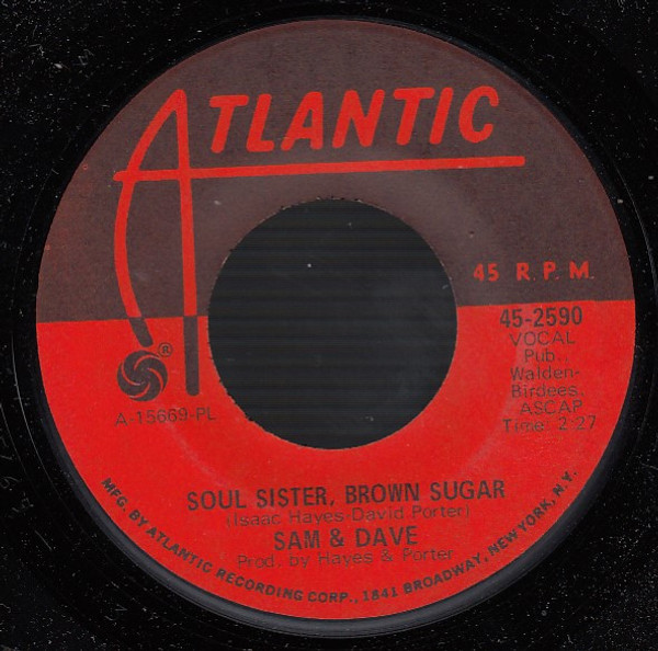 Sam & Dave - Soul Sister, Brown Sugar (7", Single, PL)