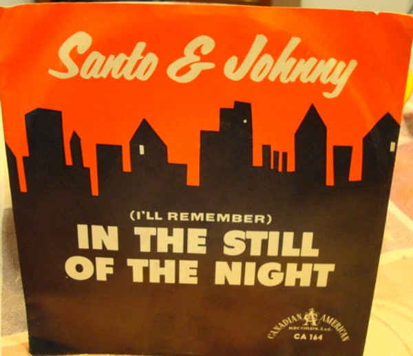 Santo & Johnny - I'll Remember (In The Still Of The Night) (7", Single, Promo)