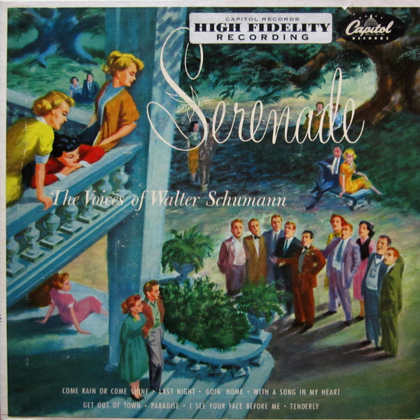 The Voices Of Walter Schumann - Serenade (2x7", Album, EP)