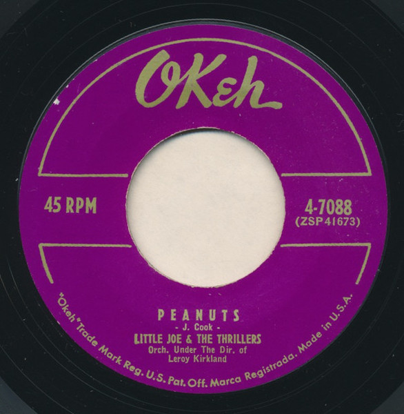 Little Joe & The Thrillers* - Peanuts (7")