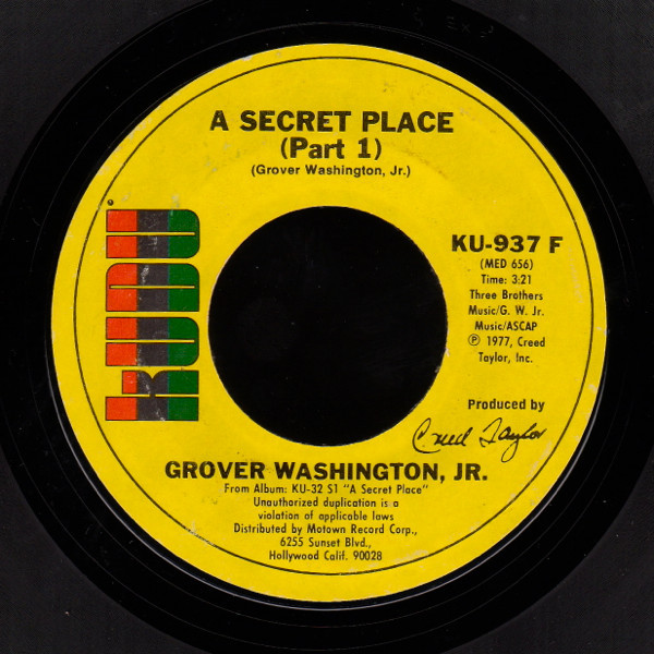 Grover Washington, Jr. - A Secret Place (7", Styrene)