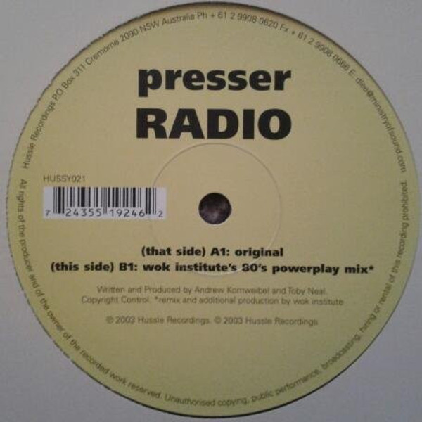 Presser(5) - Radio (12")