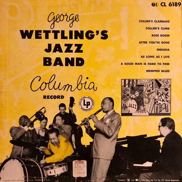 George Wettling's Jazz Band - George Wettling's Jazz Band (10", Album)