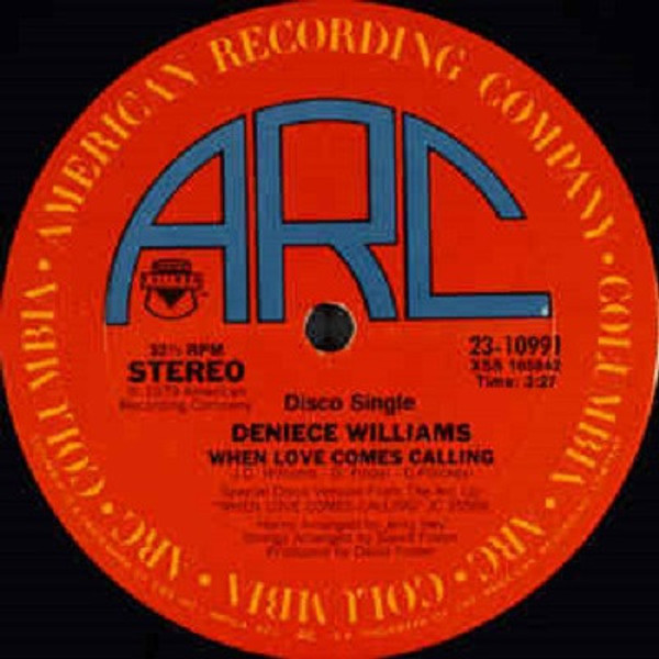 Deniece Williams - When Love Comes Calling / I've Got The Next Dance (12", Single)