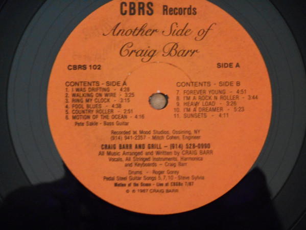 Craig Barr - Another Side Of Craig Barr (LP, Album)