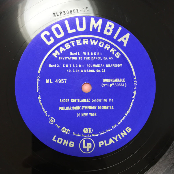 André Kostelanetz - Invitation To The Dance (LP, Mono)