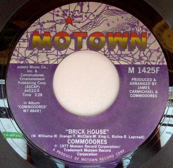 Commodores - Brick House (7")