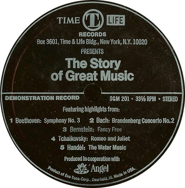 Unknown Artist - The Story Of Great Music (Flexi, 7", S/Sided, Promo)