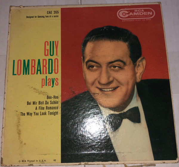 Guy Lombardo And His Royal Canadians - Boo-Hoo (7", EP, Comp)