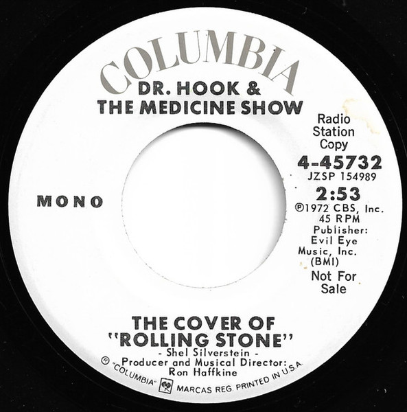 Dr. Hook & The Medicine Show - The Cover Of "Rolling Stone" (7", Mono, Promo)