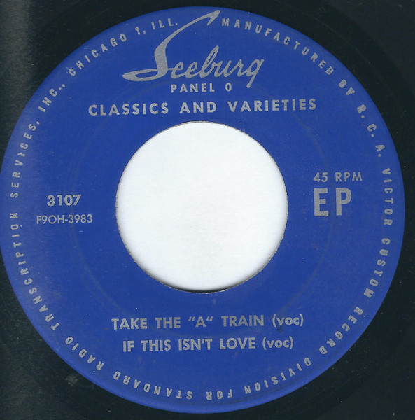 Unknown Artist - Panel 0: Classics And Varieties (7", EP, Jukebox)