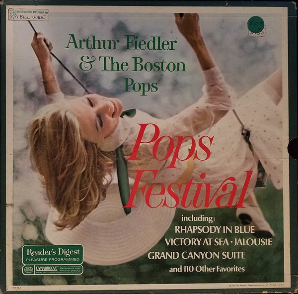 Arthur Fiedler & The Boston Pops* - Pops Festival (10xLP, Comp + Box)