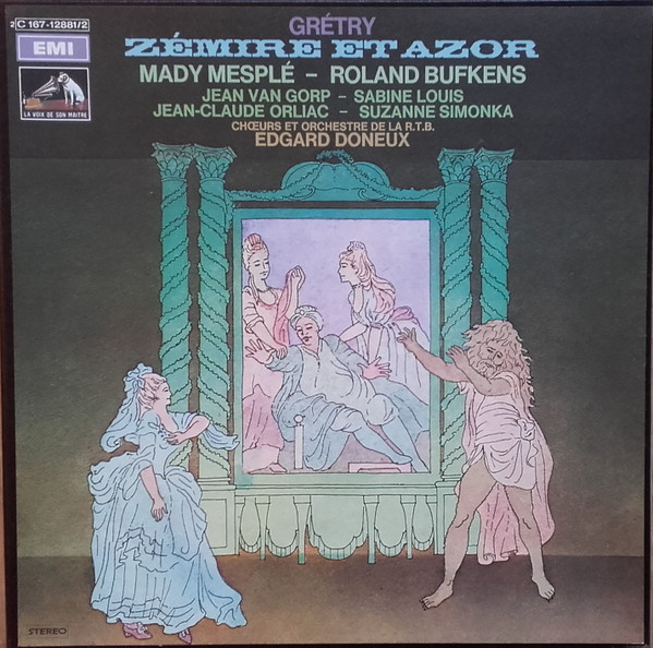 Grétry*, Orchestre De Chambre De La R.T.B.*, Edgard Doneux*, Mady Mesplé, Roland Bufkens - Zémire Et Azor (2xLP + Box)