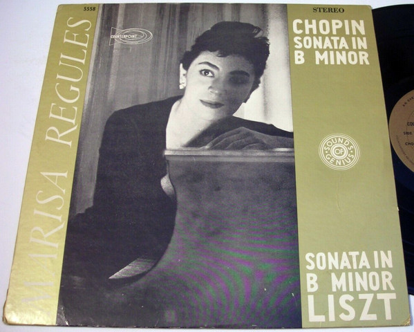 Marisa Regules - Chopin Sonata In B Minor / Sonata In B Minor Liszt  (LP)