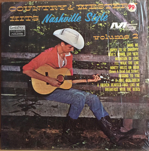 Various - Country & Western Hits Nashville Style Volume 2 (LP, Comp)