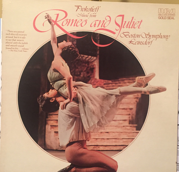 Prokofieff*, Erich Leinsdorf, Boston Symphony Orchestra - Music From Romeo And Juliet (LP)