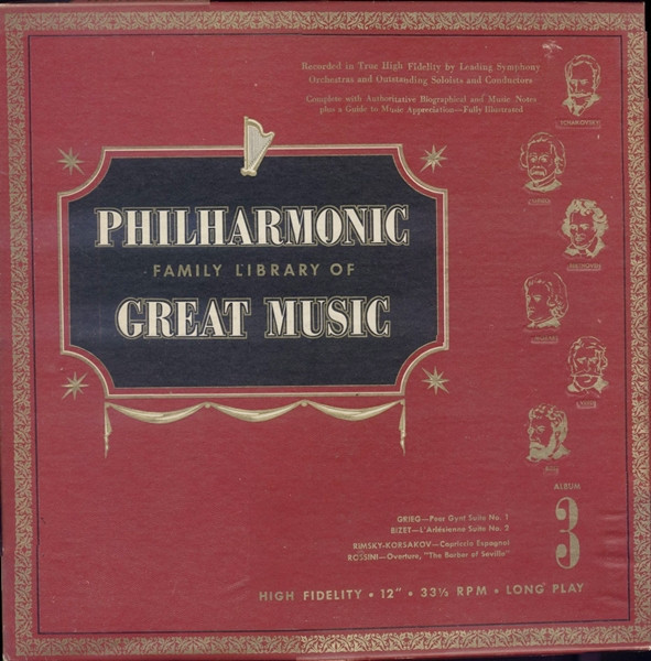 Various - Philharmonic Family Library Of Great Music Album 3 (LP + Box)