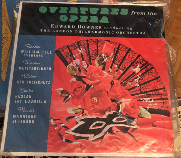 Edward Downes Conducting The London Philharmonic Orchestra - Overtures From The Opera (LP, Comp)