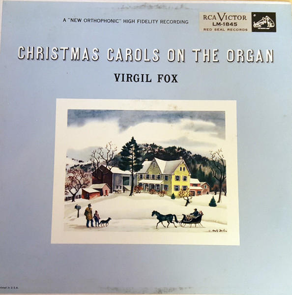 Virgil Fox - Christmas Carols On The Organ (LP, Album, Mono)