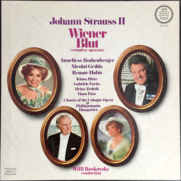 Johann Strauss II* - Wiener Blut (Complete Operetta) (2xLP, Quad + Box)