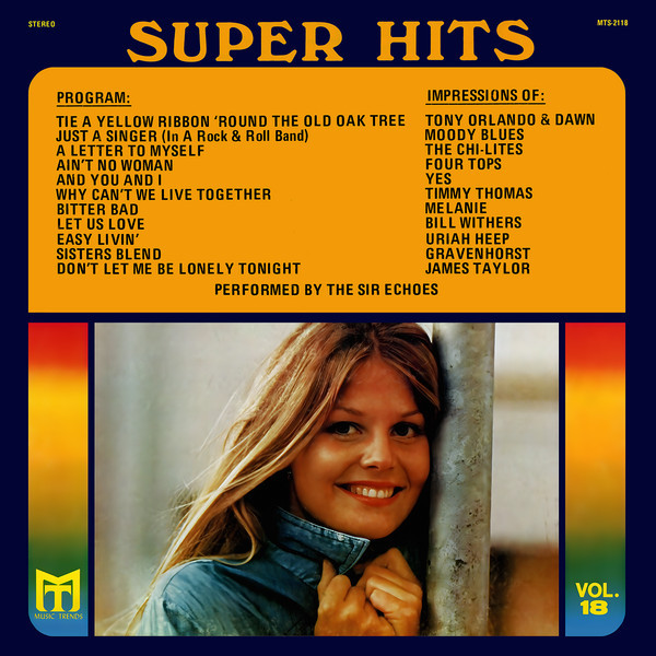 The Sir Echoes - Super Hits Vol. 18 (LP, Comp)