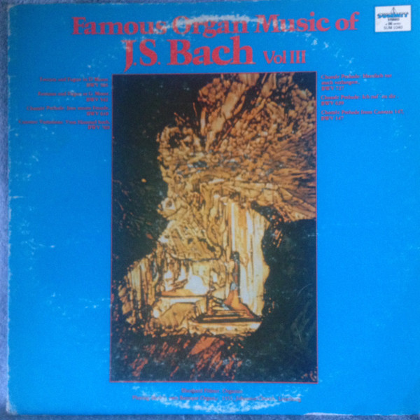 J.S. Bach* - Eberhard Fölster - Famous Organ Music Vol III (LP, Album)
