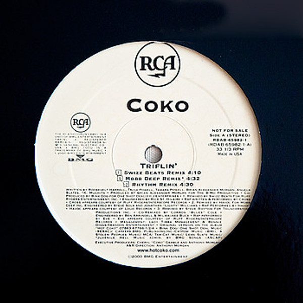Coko - Triflin' (12", Promo)