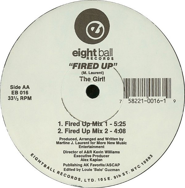 The Girl! - Fired Up (12")