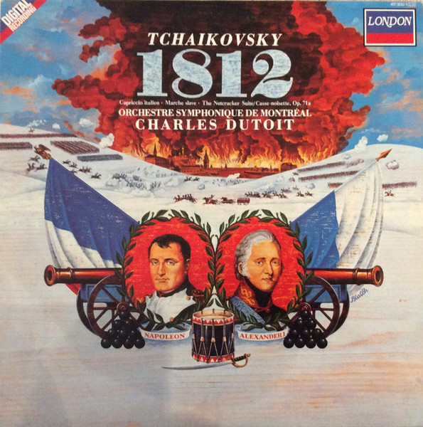 Tchaikovsky*, Dutoit*, Orchestre Symphonique De Montreal* - 1812 Overture • Capriccio Italien • The Nutcracker Suite • Marche Slave (LP, Album)