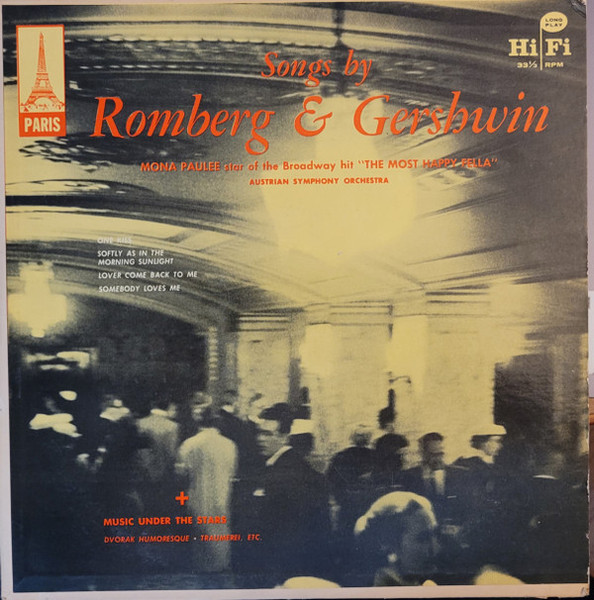 International Festival Orchestra - Songs By Romberg & Gershwin (LP, Album)