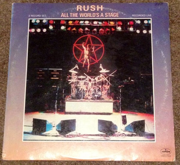 Rush - All The World's A Stage (2xLP, Album, RE, 53-)