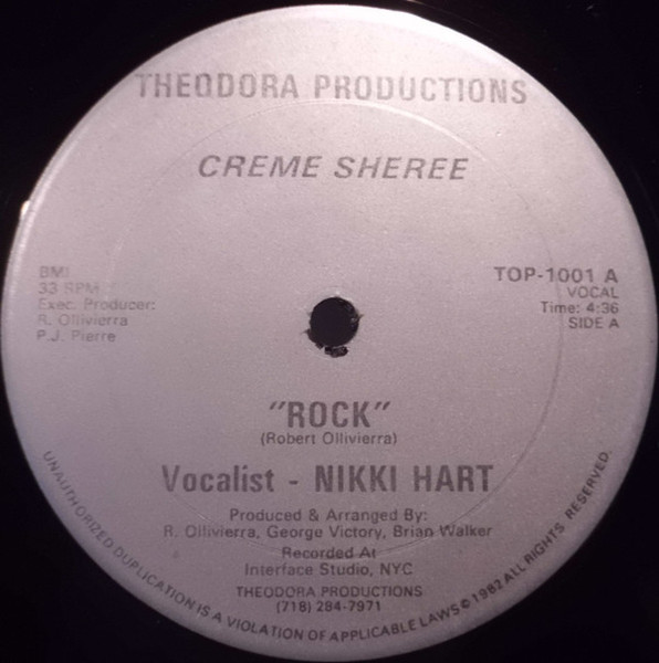 Creme Sheree - Rock (12")