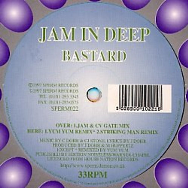 J.A.M. In Deep - Bastard (12")