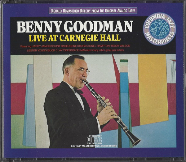 Benny Goodman - Live At Carnegie Hall (2xCD, Album, RE, RM)