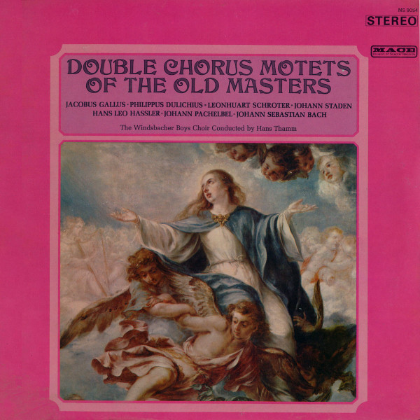 The Windsbacher Boys Choir* - Double Chorus Motets Of The Old Masters (LP, Album)