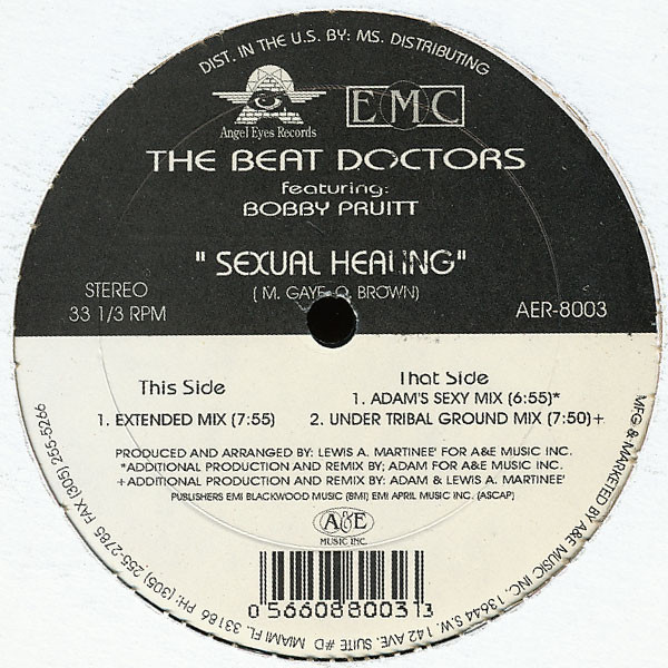 The Beat Doctors Featuring Bobby Pruitt* - Sexual Healing (12")