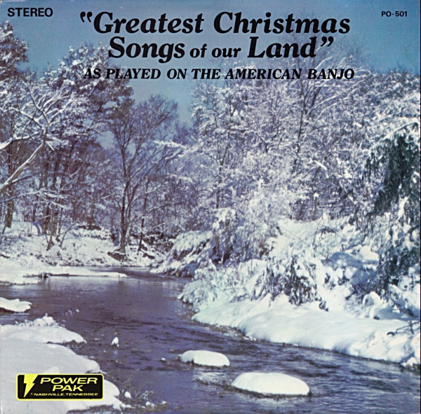 Vic Jordan - Greatest Christmas Songs Of Our Land (As Played On The American Banjo) (LP, Album)