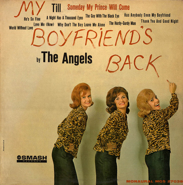 The Angels (3) - My Boyfriend's Back (LP, Album, Mono)