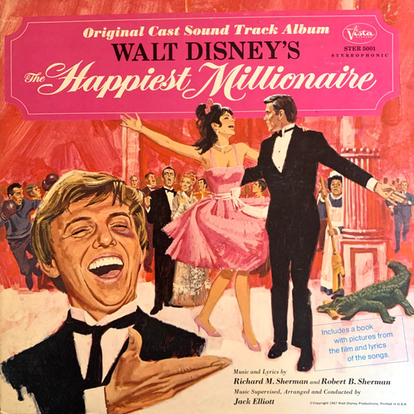 Various - Walt Disney's The Happiest Millionaire: Original Cast Soundtrack (LP, Album)