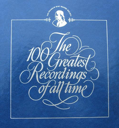 Various - The 100 Greatest Recordings Of All Time Vol. 1 - 100 (100xLP, Mono, Red + 50xBox, Comp, Dlx)