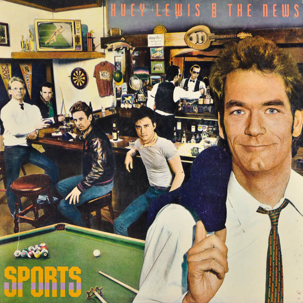 Huey Lewis And The News* - Sports (LP, Album, Car)